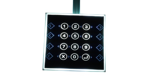 Illuminated keypad manufacturer